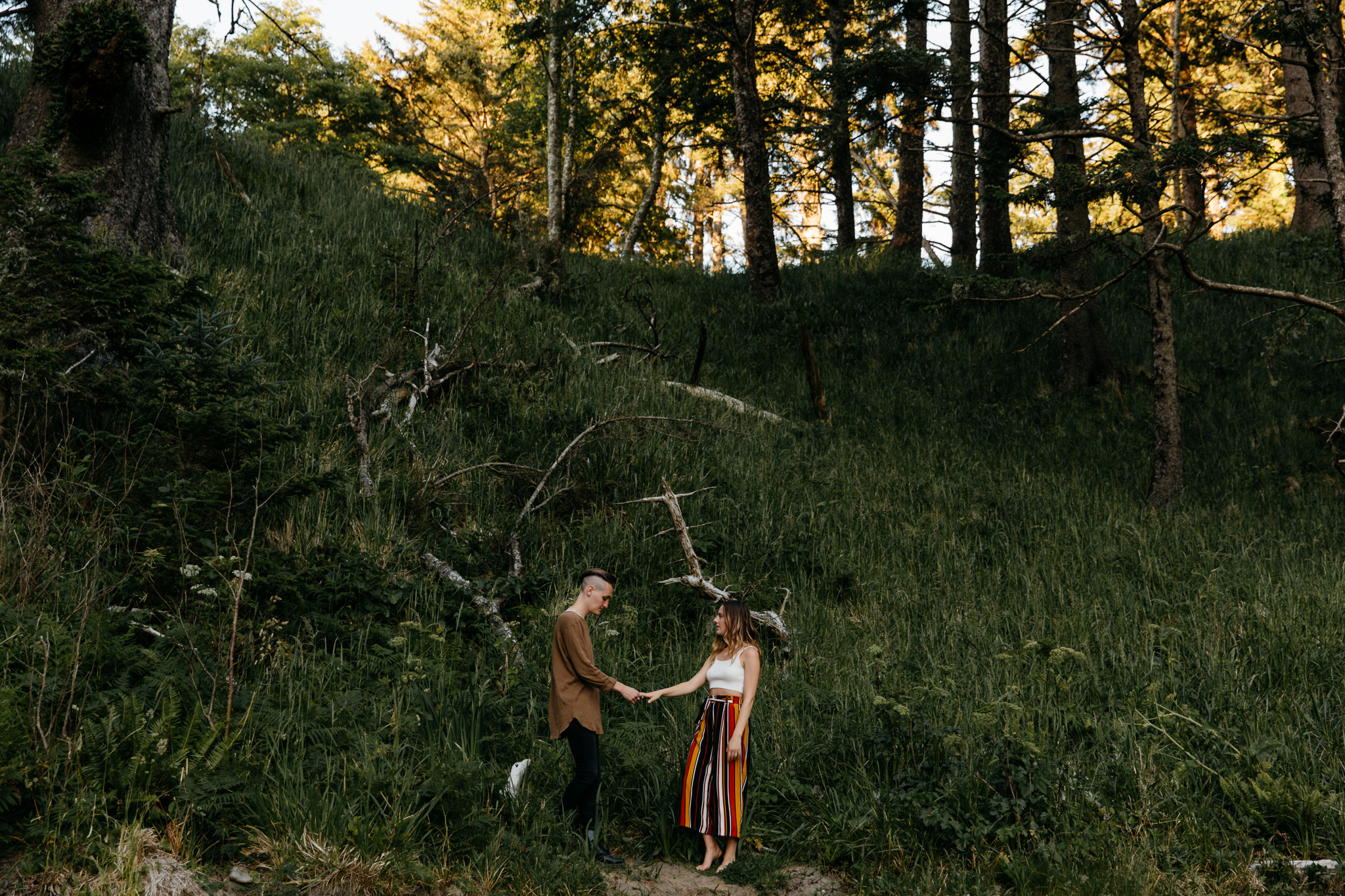 Engagement Session at Cape Disappointment Brittney Hyatt Photography