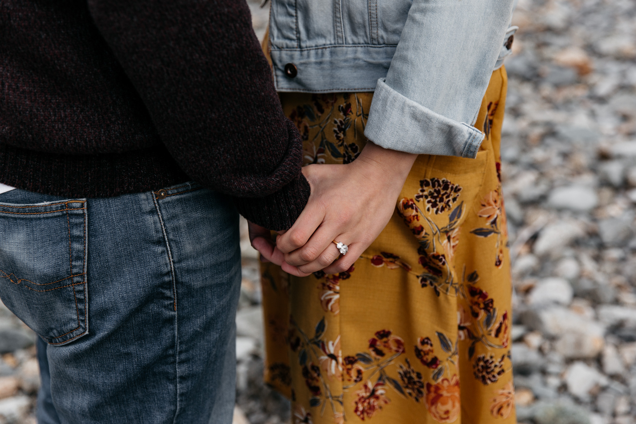 Fall Engagement Session at Gold Creek Pond Snoqualmie Pass Brittney Hyatt Photography