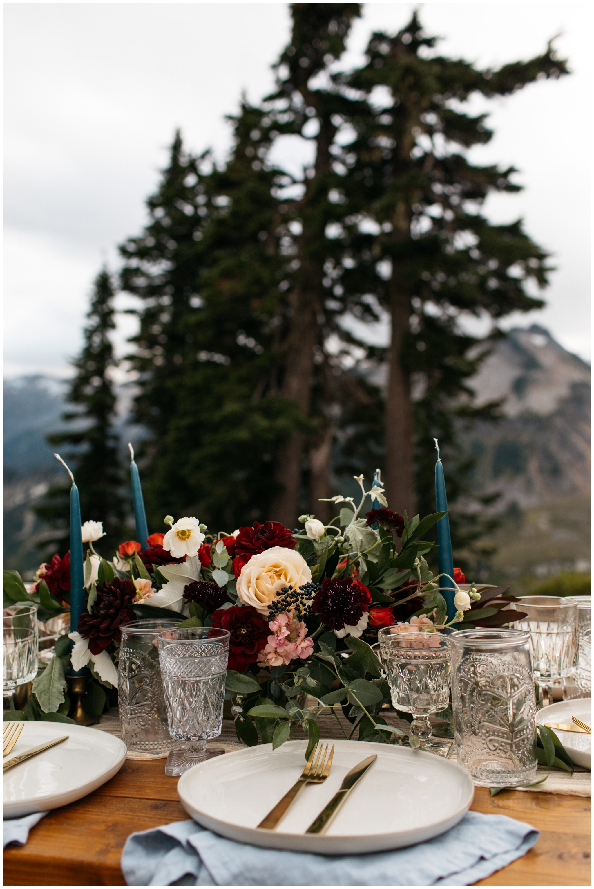 Fall Elopement at Artist Point Mt. Baker Washington with Wedding and Elopement Photographer Brittney Hyatt and Wedding Planner Emily Aitken Events