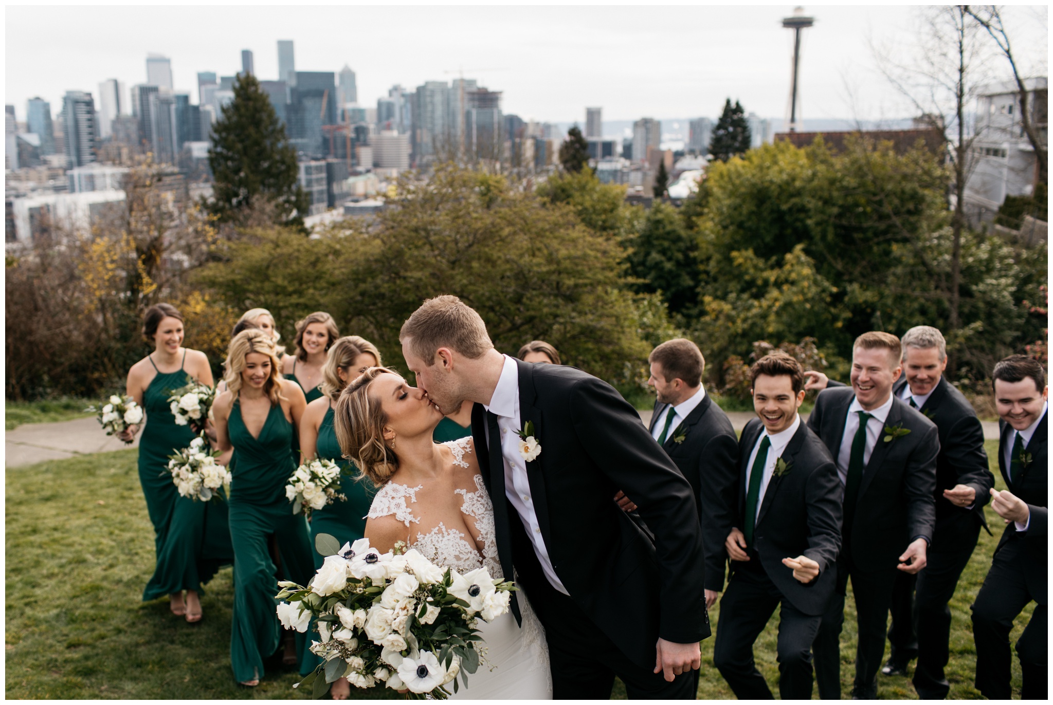 Clean modern wedding at Block 41 in Seattle Washington with Brittney Hyatt Photography